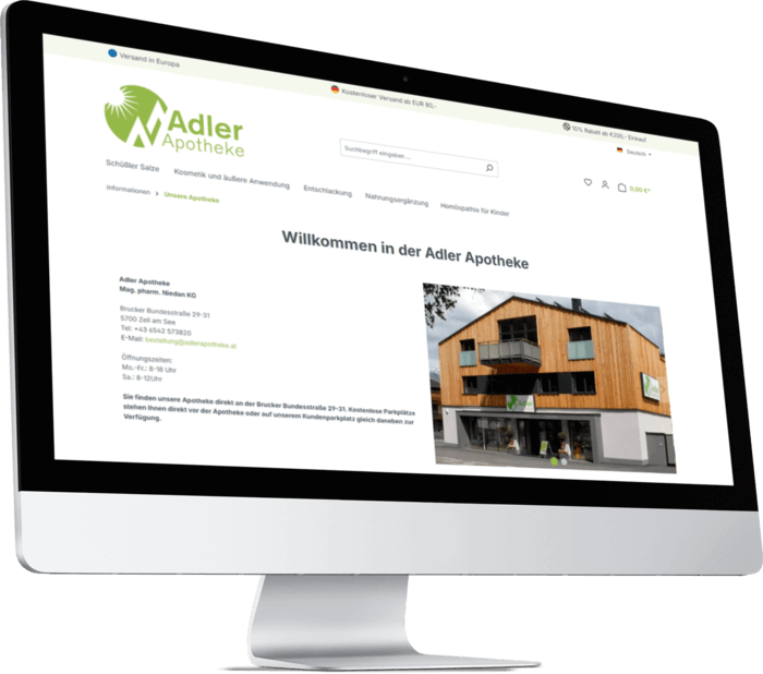 Adler Apotheke - Sponsor der GBA